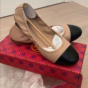 *NEW* Tory Burch Elastic Ballet, size 7